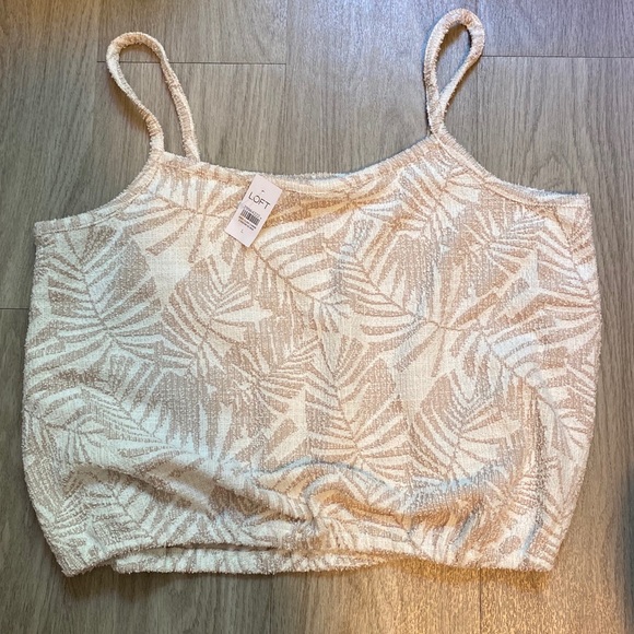 LOFT Tops - LOFT Palms Bubble Tank